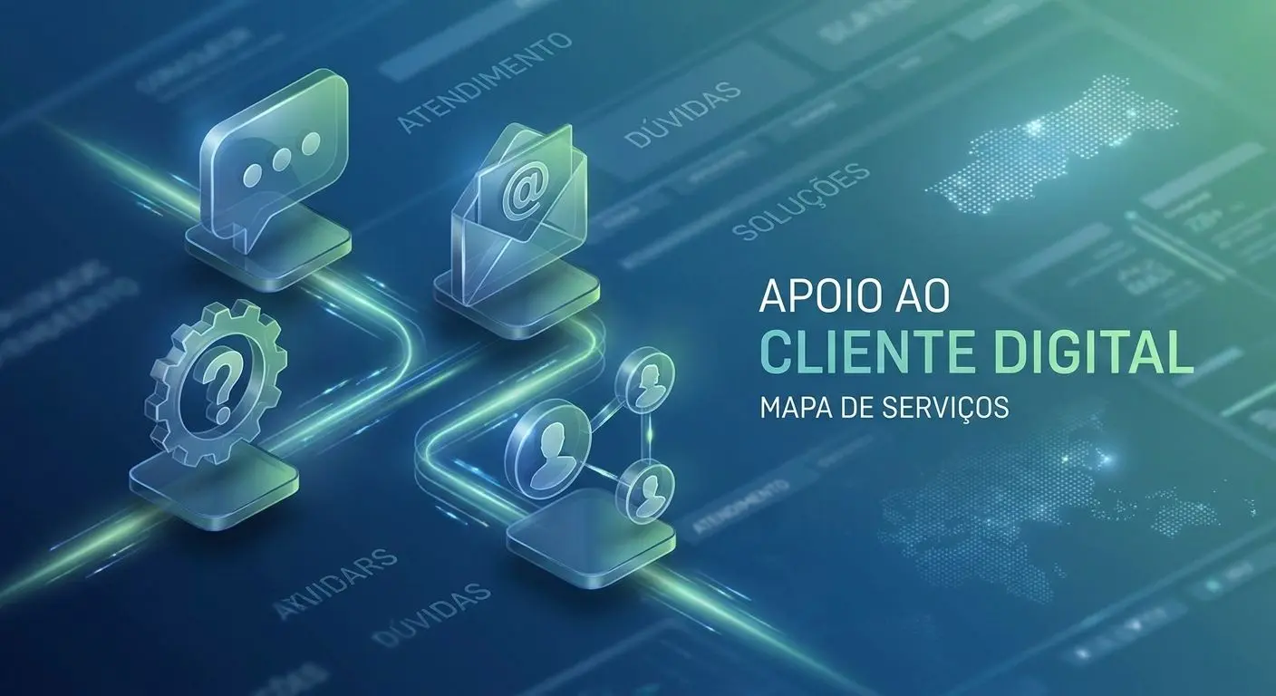 Ícones de chat, email e ajuda para apoio Solverde